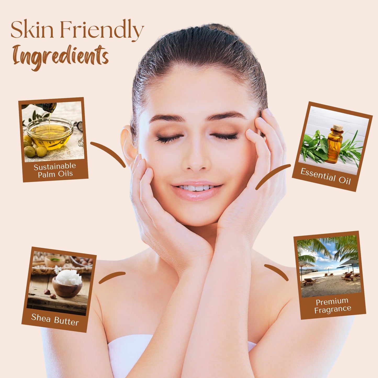 Wavertree & London Havana Scented Natural Soap (2 Bars), 7oz Moisturizing French Triple Milled Soap Bars enriched with shea butter - Pure Plant Based