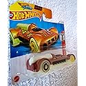 Hot Wheels Retro-Active Orange Quarter Mile Heroes 4/5 Die-Cast Car Model