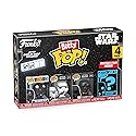 Funko Bitty POP! Star Wars - Darth Vader, 4-Pack - Darth Vader, TIE Fighter Pilot, Stormtrooper and A Surprise Mystery Mini Figure - 0.9 Inch (2.2…
