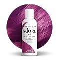 Adore Semi Permanent Hair Color (083 Fiesta Fuchsia) | Vegan & Cruelty-Free Purple Hair Dye | No Ammonia, No Peroxide, No Alcohol | 4 Fl Oz