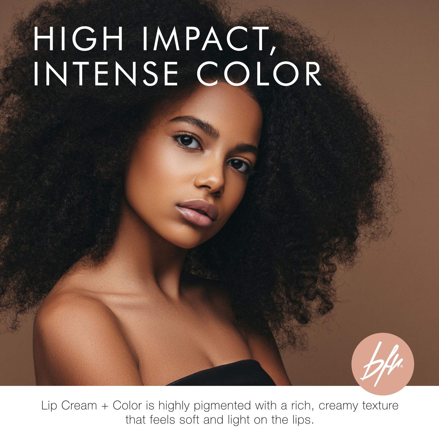 Beauty For Real Lip Cream + Color, Hotter Than Miami - Rich Vibrant Magenta - Long-Wear, Moisturizing Formula - Cupuacu Butter, Organic Neroli &