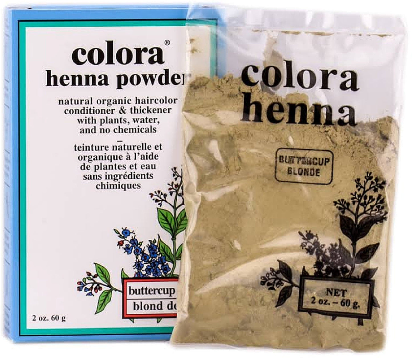 Colora Henna Powder, Buttercup Blonde