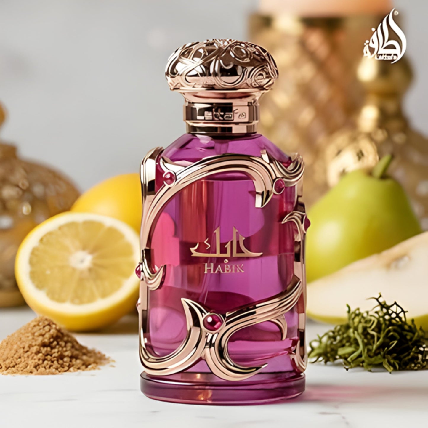Lattafa Habik - Floral, Fruity, Fresh, Musky - Eau de Parfum Spray Long-Lasting Fragrance for Women, 3.4 Ounce / 100 ml Beauty and Personal Care Lattafa