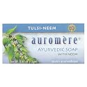 Auromere Ayurvedic Bar Soap with Neem, Tulsi-Neem, 0.6 oz (17 gm)