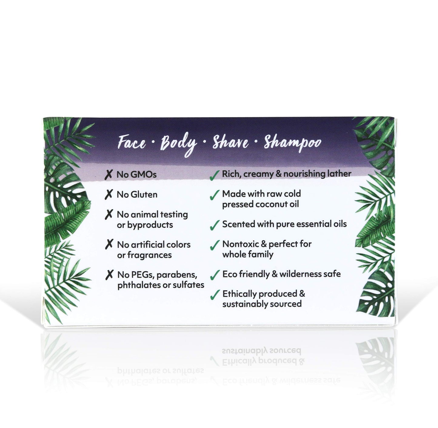 Coco Fiji Soap Bar for Face and Body Infused With Organic Coconut Oil, Peppermint, Essential Oil, Natural Soap for Moisturizing & Pore Purifying Skin Beauty & Personal Care Organic Fiji