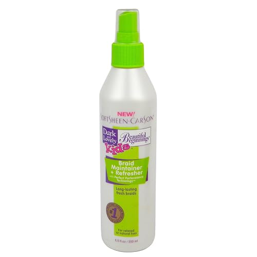 Dark and Lovely Kids Beautiful Beginnings Braid Maintainer+Refresher 8.5oz