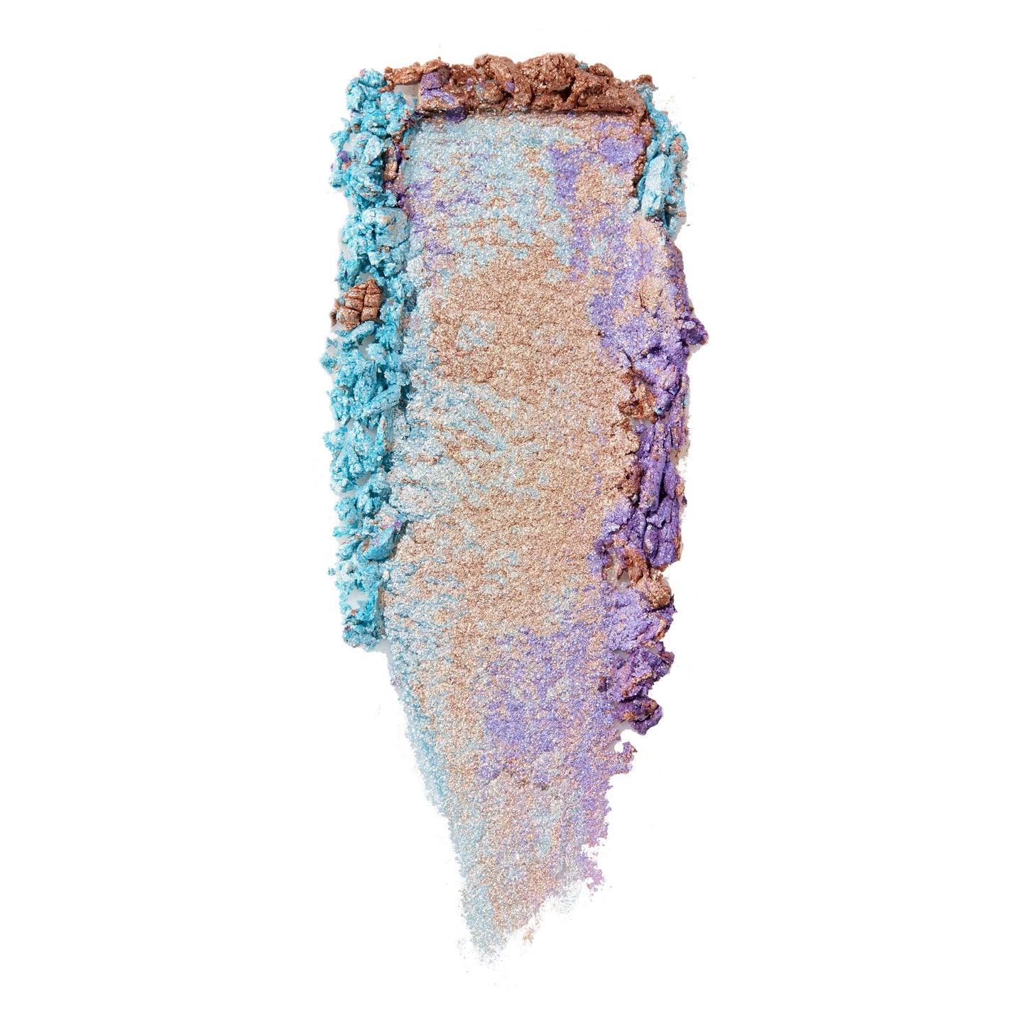Colourpop x Stitch Ohana Super Shock Powder Highlighter - Limited Edition Tie-Dye Highlighter Makeup for a Luminous Glow - Weightless, Blendable