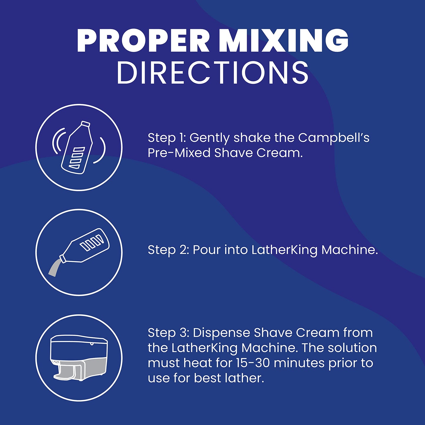 Campbell's Pre-Mixed Shave Cream 64oz