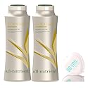 All Nutrient COLOR SAFE Shampoo & Conditioner DUO Set, extends color life (with Sleek Compact Mirror) (25 oz / 750ml Large DUO Kit)