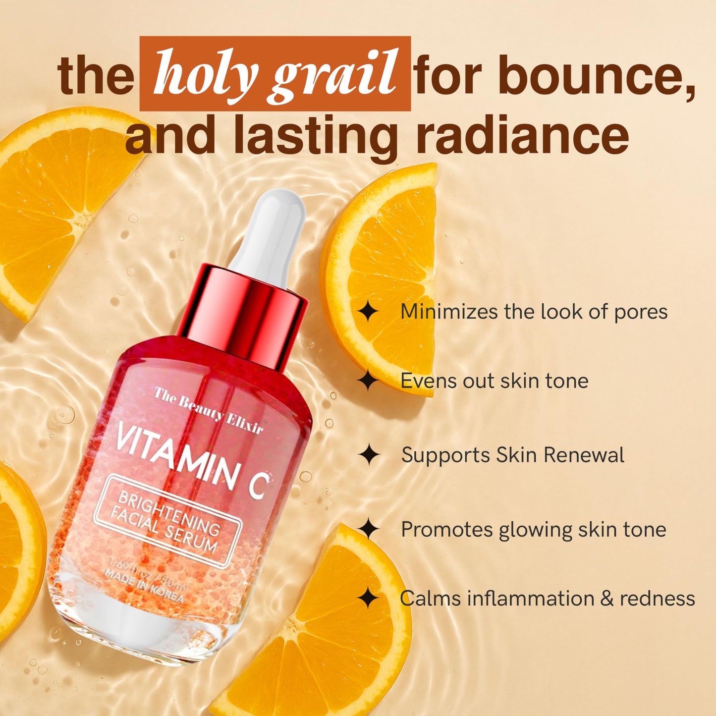 The Beauty Elixir Vitamin C Serum For Face