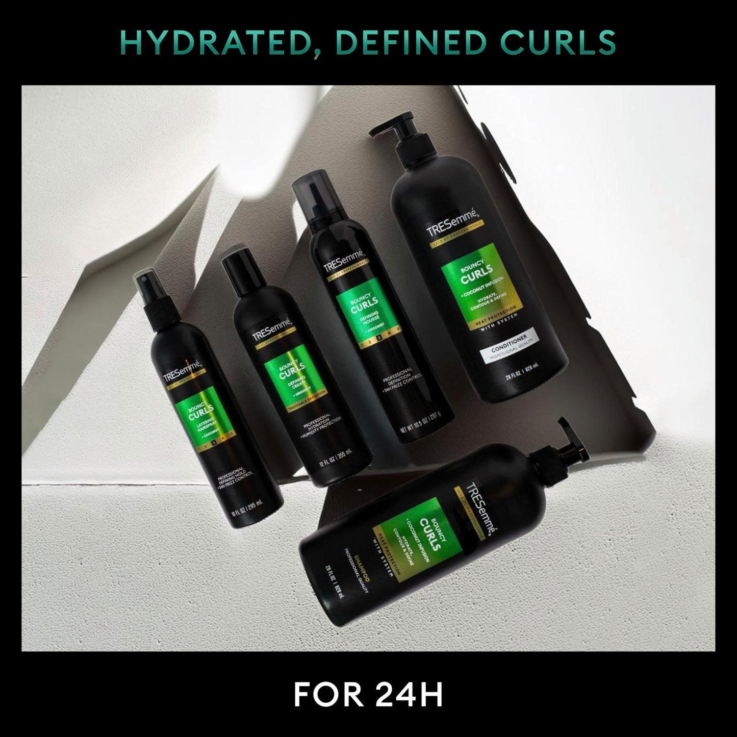 TRESemmé Flawless Curls Nourishing Mousse With Coconut and Avocado Oil 15 oz