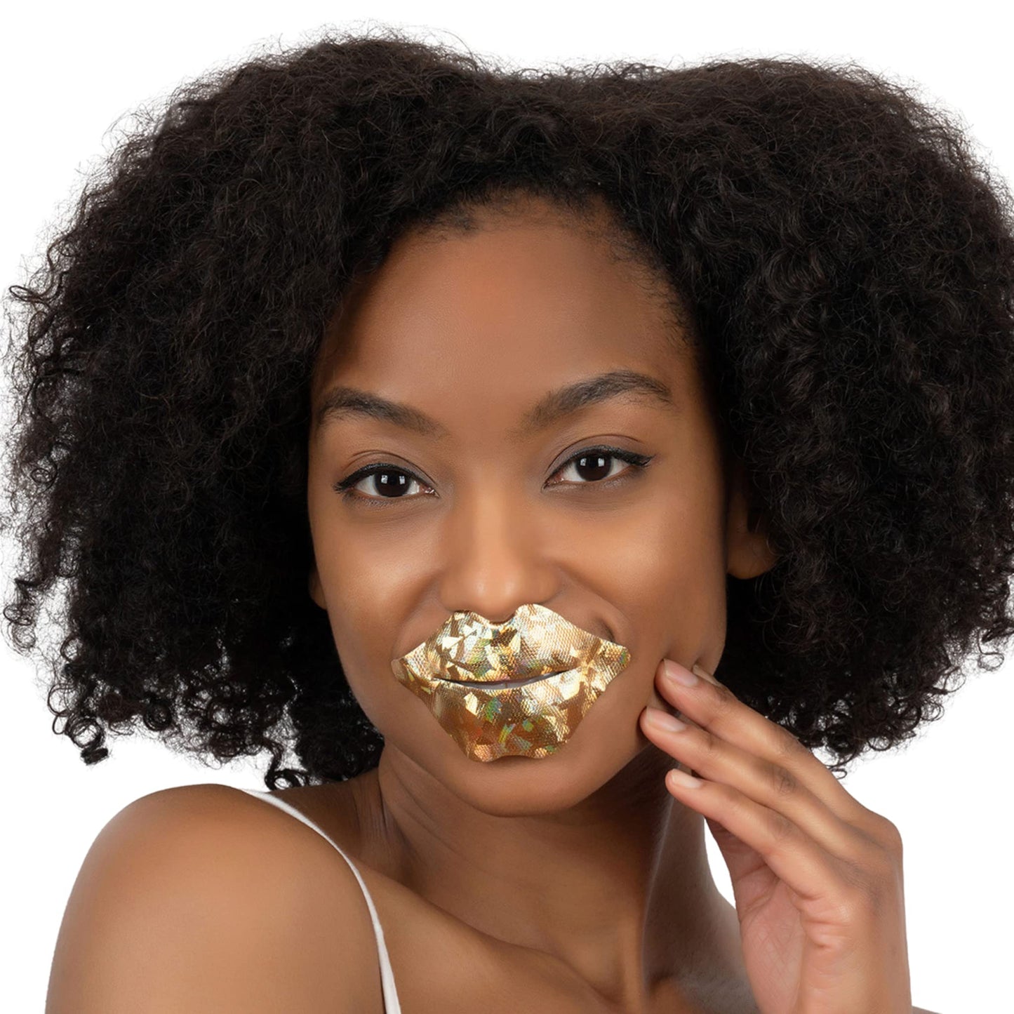 MISS SPA Lip Mask, Hydrating & Soothing Lip Mask, Gold Hydrogel Lip Treatment Mask, Moisturizing Anti-Aging Anti Wrinkle, Stay in Place, Skin Care