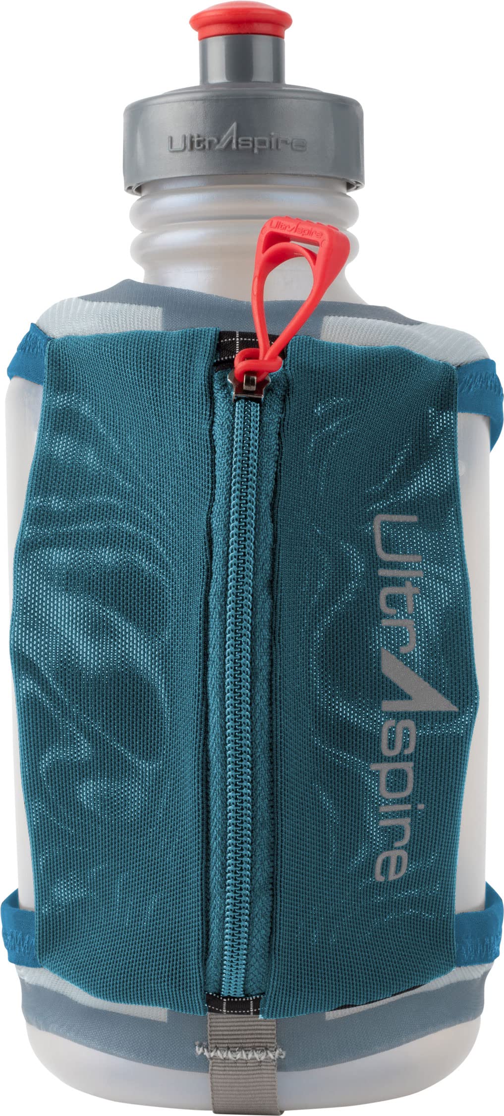 Ultraspire 550 Pocket Handheld Running Water Bottle - Emerald Blue, 550 mL
