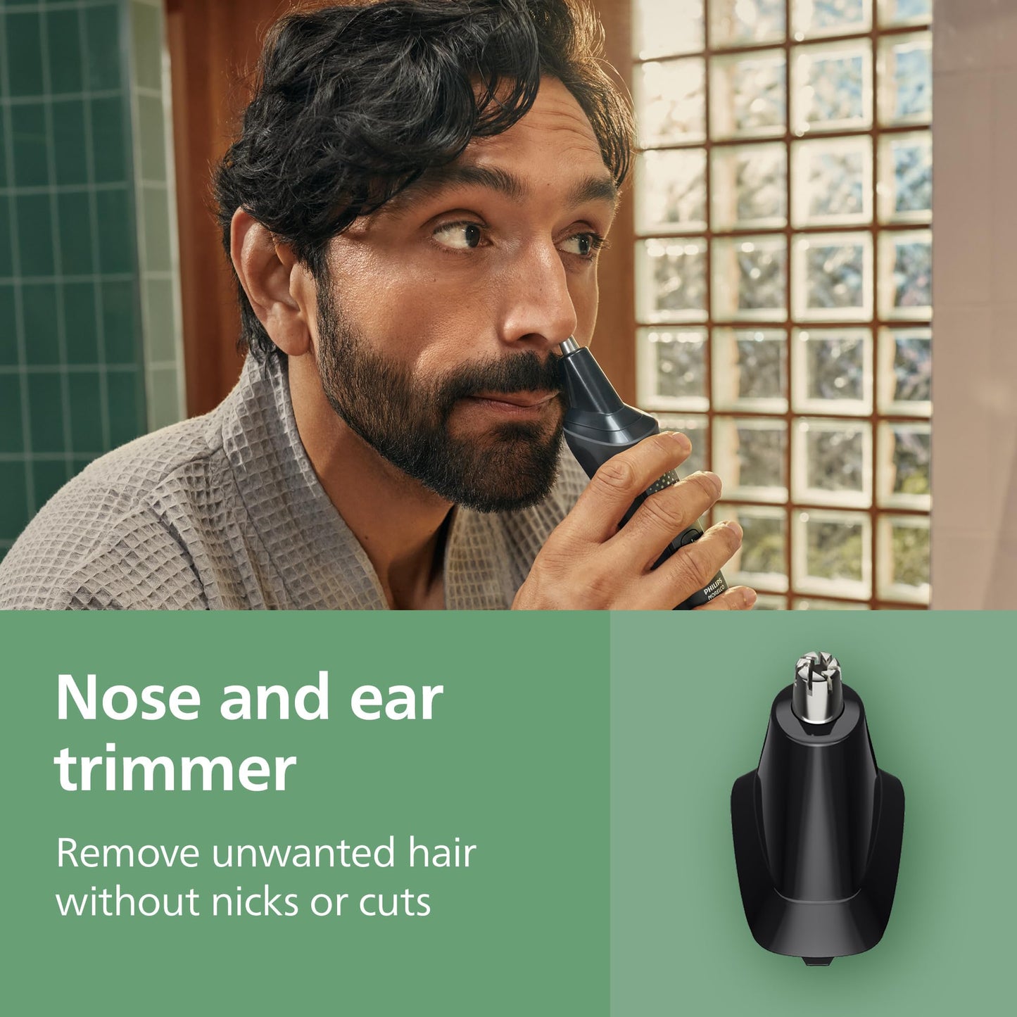 Philips Norelco All-in-One 3000 Series 13 in 1 Trimmer, Beard Styler & Men's Hair Clipper, 9 Length Settings & Self-Sharpening Skin-Friendly Blades Beauty and Personal Care Norelco