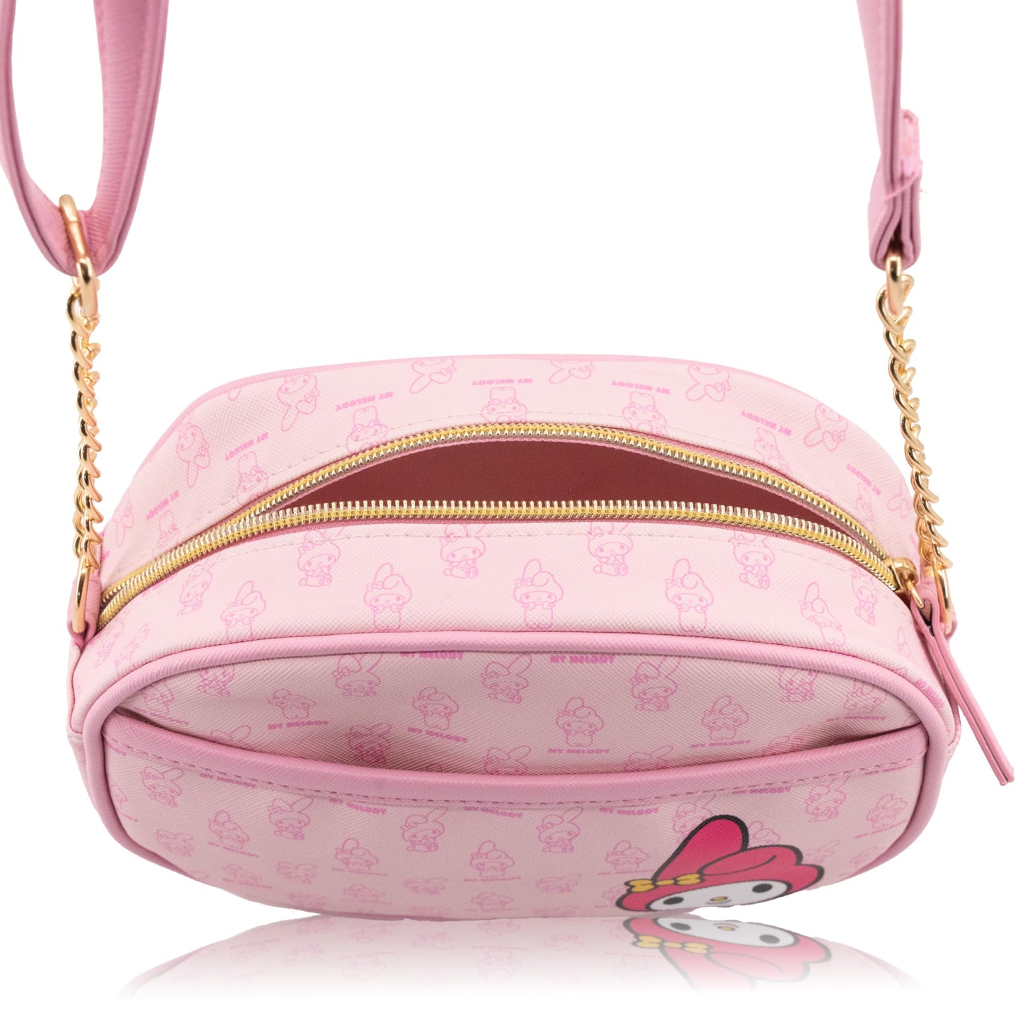 Sanrio My Melody Purse Crossbody Handbag for Women | My Melody Vinyl Women's Shoulder Handbag | My Melody Accessories for Girls