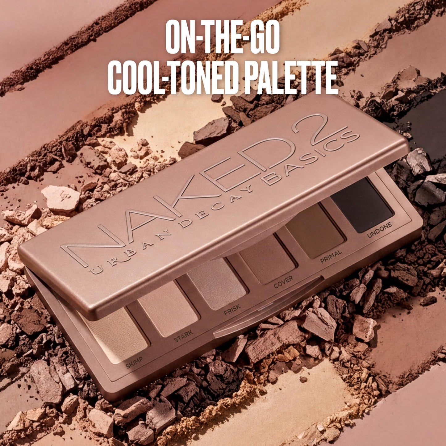URBAN DECAY Naked 2 Basics Mini Eyeshadow Palette - 6 Matte Neutral Shadows, Long-lasting Wear, Multi-Use Powder for Eye, Contour, Brows Beauty and Personal Care URBAN DECAY