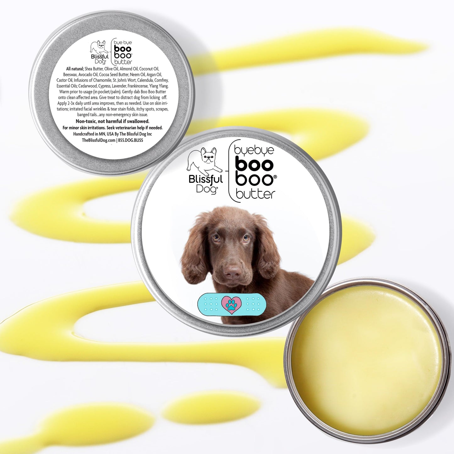 The Blissful Dog Flat-Coat Retriever Boo Boo Butter, 4-Ounce Beauty and Personal Care The Blissful Dog