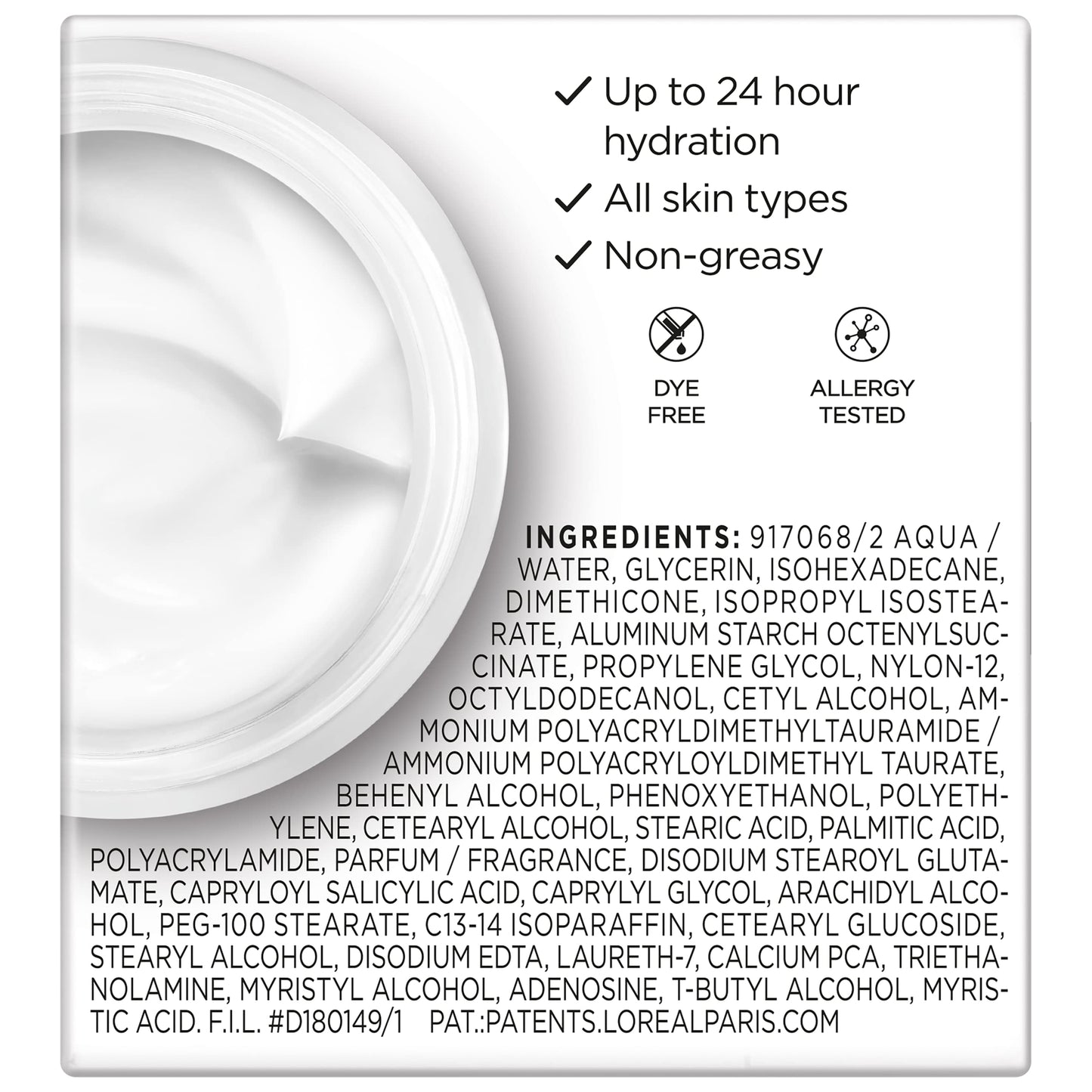 L'Oreal Paris Wrinkle Expert 55+ Anti-Aging Face Moisturizer with Calcium, Non-Greasy, Suitable for Sensitive Skin 1.7 fl. oz Beauty and Personal Care L'Oreal Paris