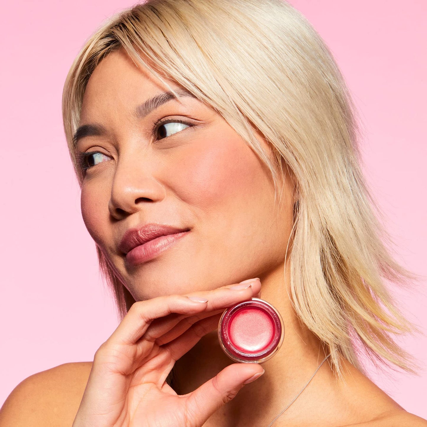 Pacifica Fluffy Blushy Cream Blush - Face Makeup - Bloom Bright Fuchsia Air-Whipped Cheek & Lip Color, Bold Buildable Pigment, Lightweight, Buildable