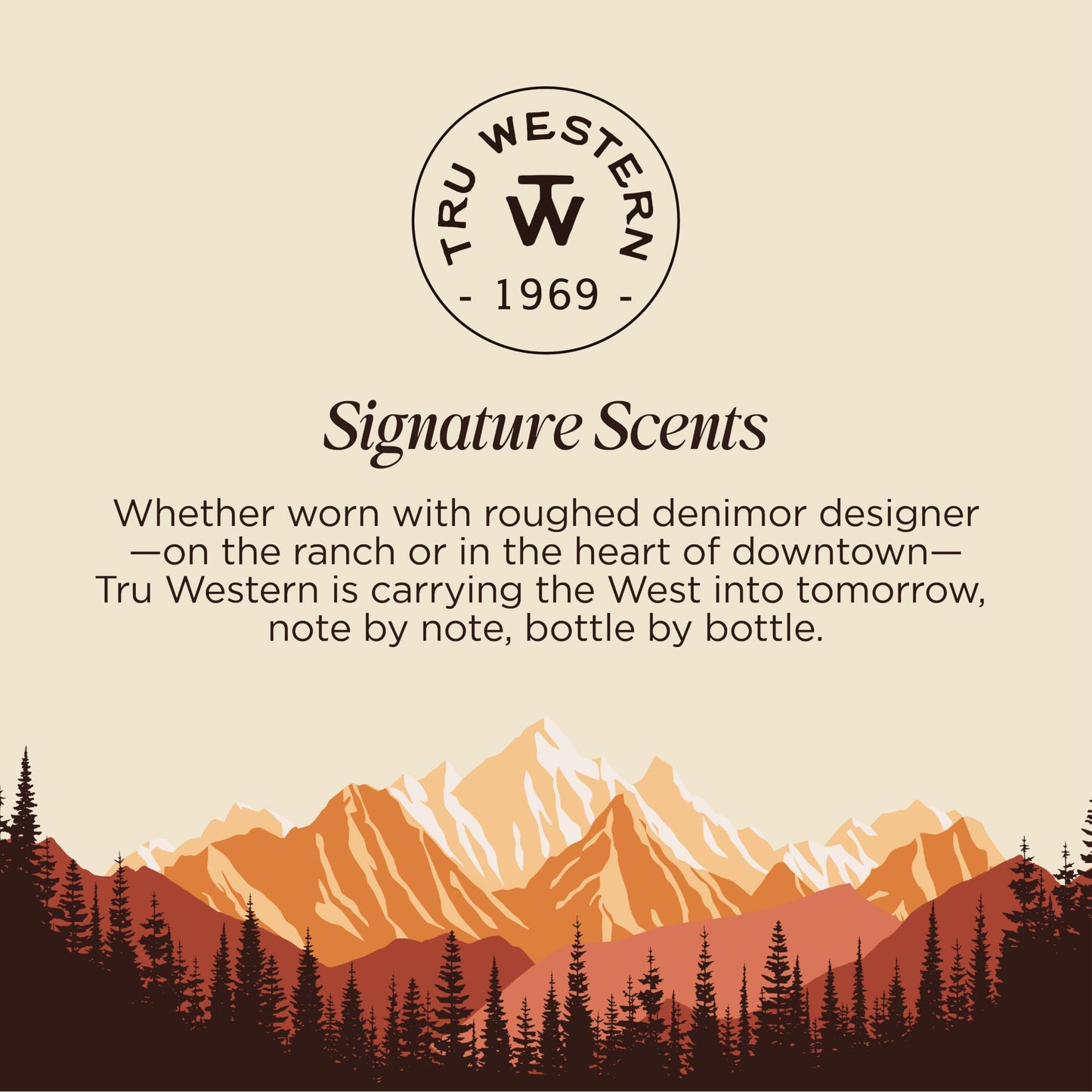Outlaw Men’s Cologne by Tru Western - Refreshing Bergamot, Lavender and Fir Balsam for a Sensual Aroma - 3.4 oz