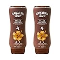 Hawaiian Tropic Island Tanning Lotion, SPF 4, Twin Pack