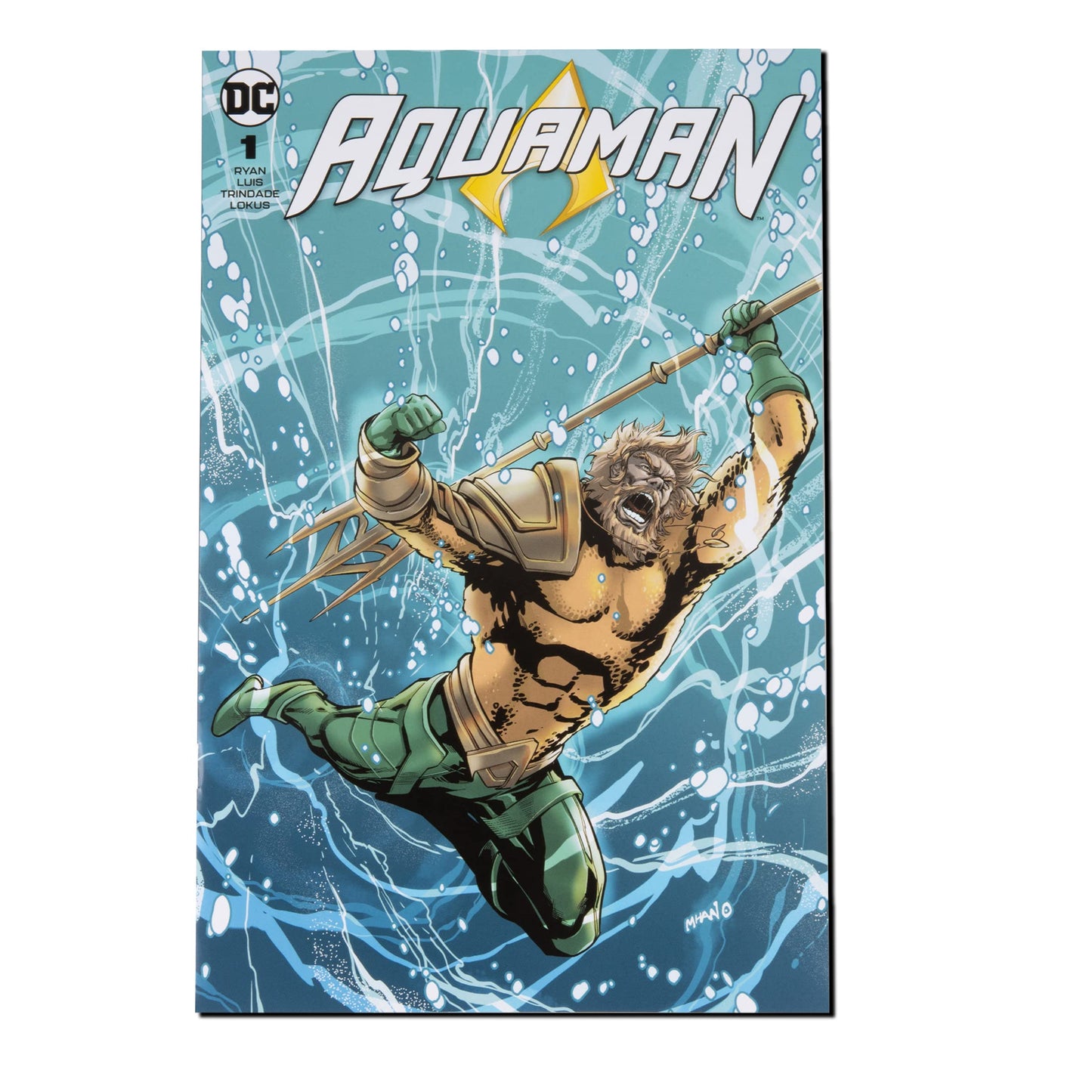 McFarlane Toys DC Direct Page Punchers Aquaman 7in Action Figure with Aquaman Comic