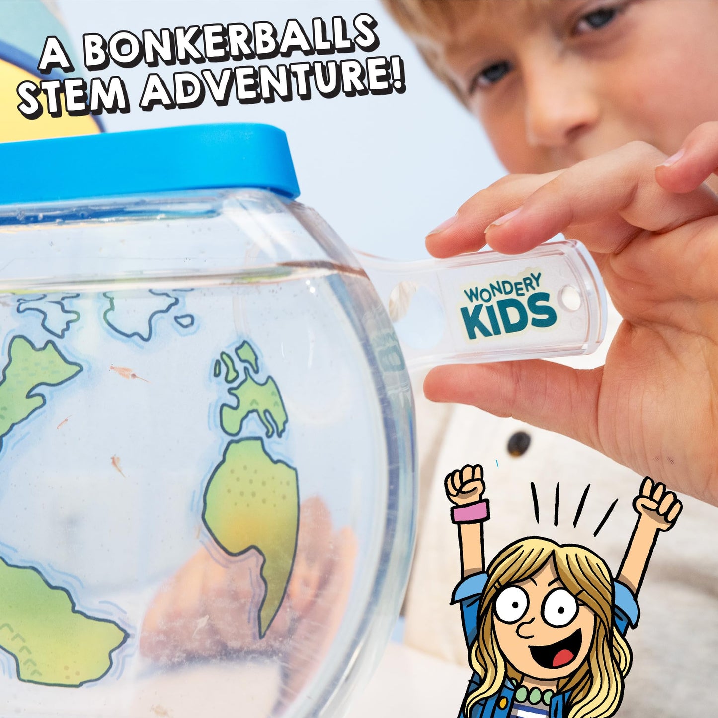 Wow in The World SEA Creatures Aquarium – Hatch & Raise Real Brine Shrimp, Customizable Tank, STEM Toy for Kids 6+, Thames & Kosmos