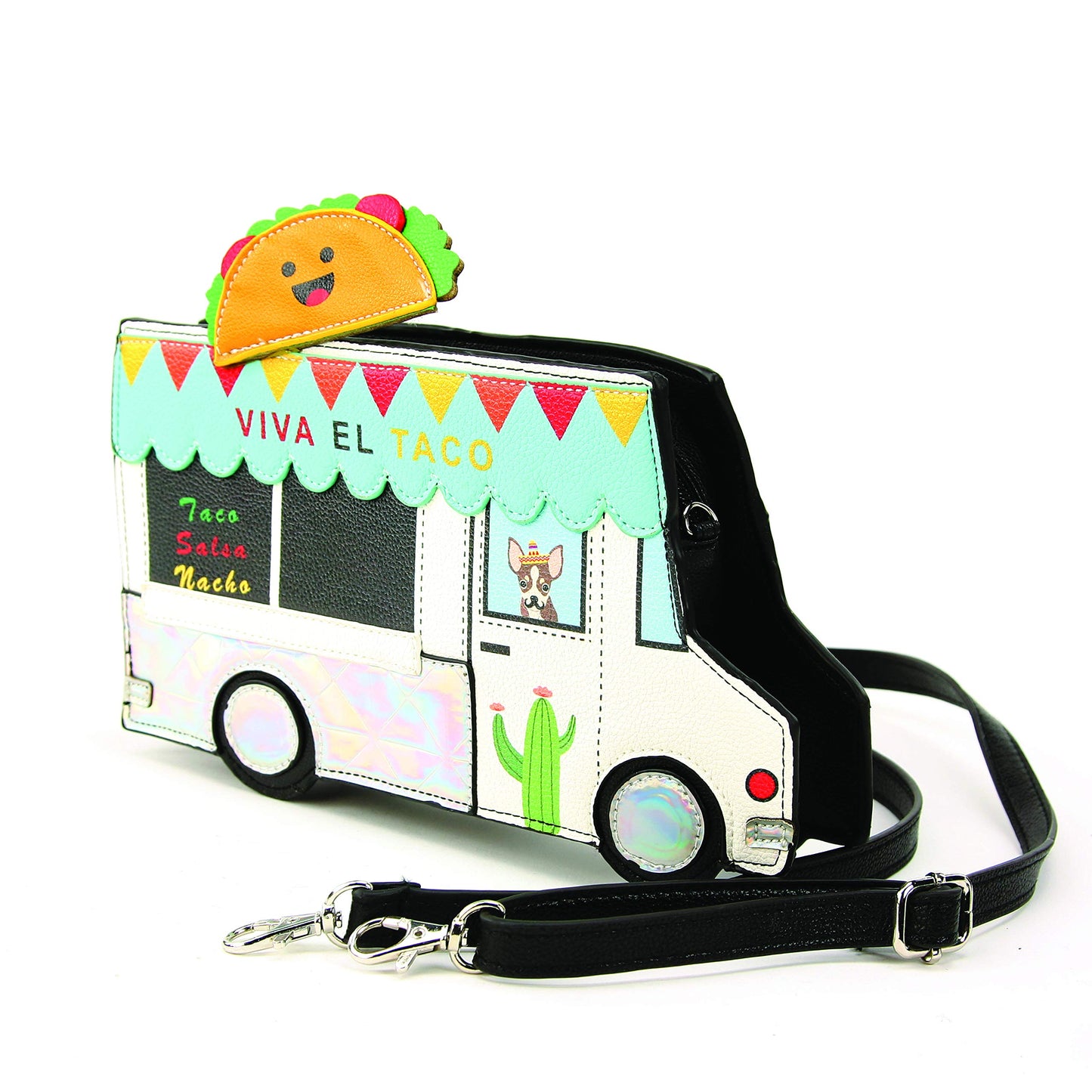 WonderMolly Taco Truck Cross Body Bag in Vinyl