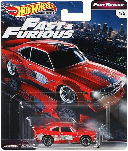 Hot Wheels Fast Rewind Fast & Furious Mazda RX 3 1/5, red