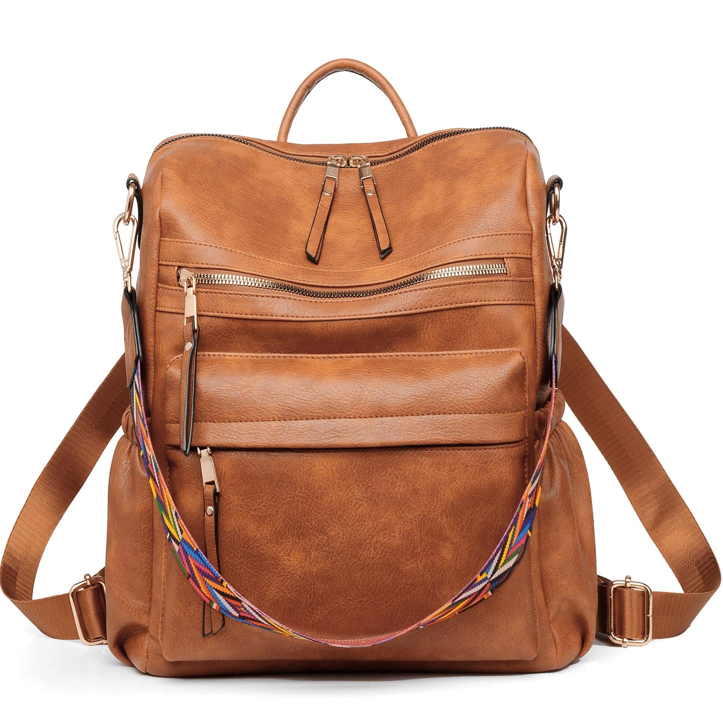 Dora & Liz Womens Backpack Purse Leather Fashion Travel Backpack Purse for Women Designer