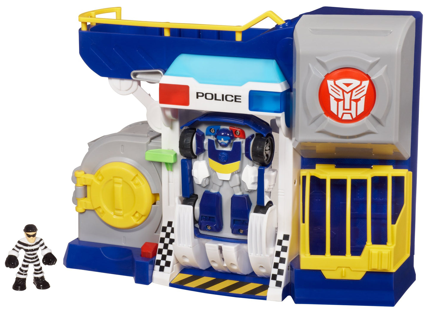 Transformers Bots and Robbers Police Headquarters