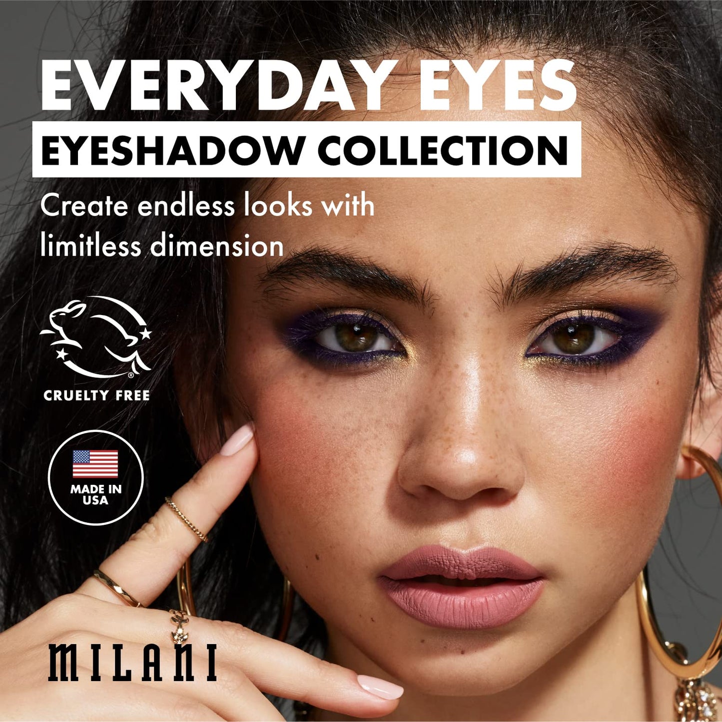 Milani Everyday Eyes Eyeshadow Palette - Modern Mattes (0.21 Ounce) 6 Cruelty-Free Matte or Metallic Eyeshadow Colors to Contour & Highlight