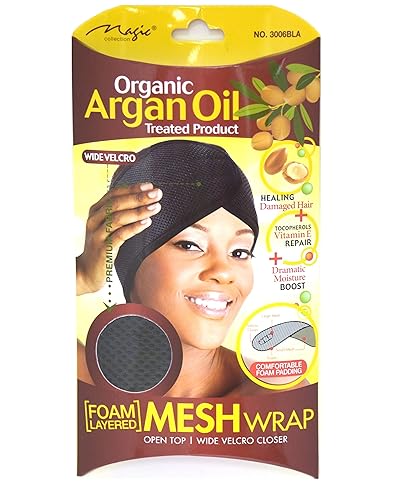 Organic Argan Oil Foam Layered Mesh Wrap By Magic Collection