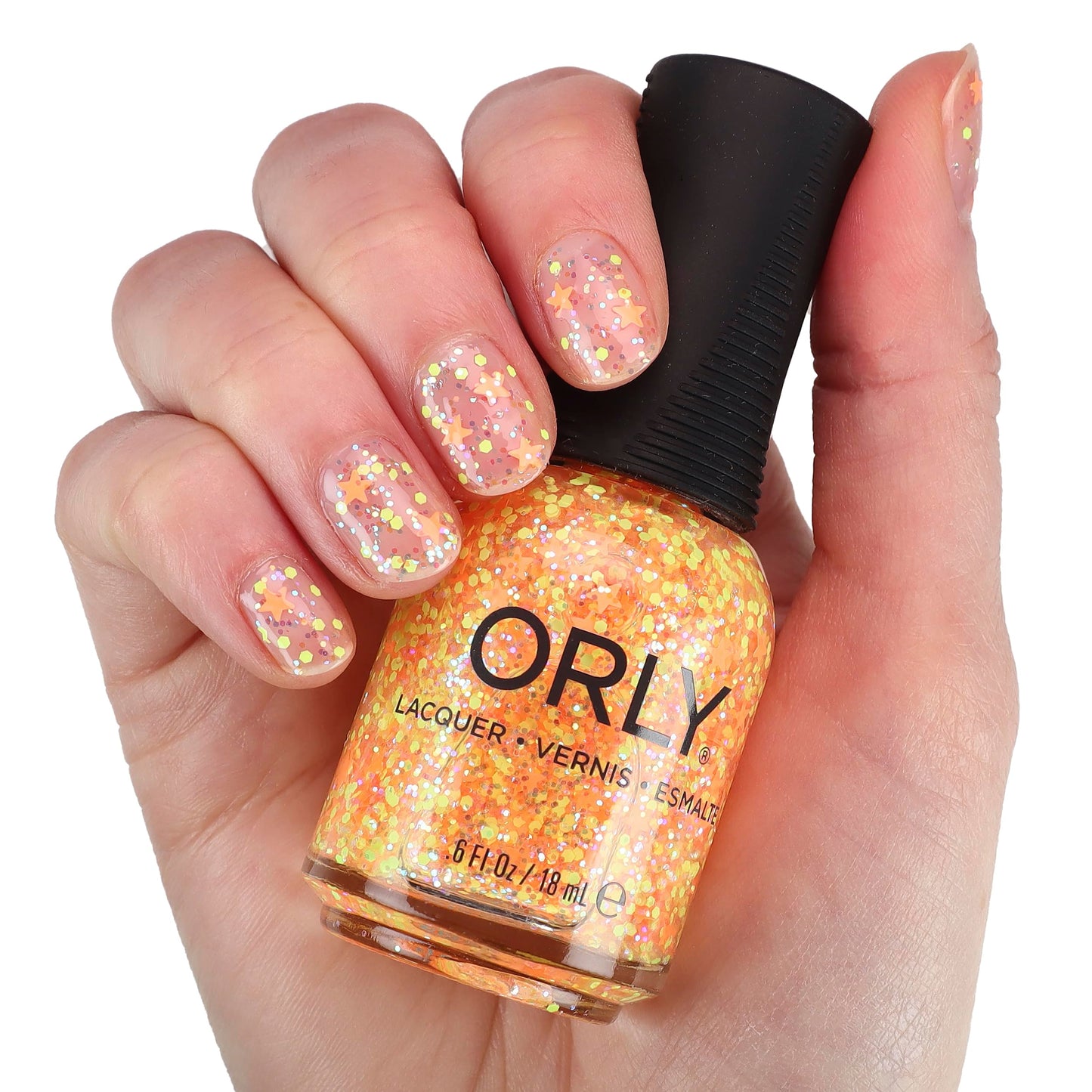 Orly Neon Nail Polish Colors for Summer | Bright Shades and a Confetti Topper for Summer Neon Nails | 0.6fl oz (Hi, Bye, 0.6 fl oz) Beauty & Personal Care Orly