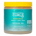 Alaffia Beautiful Curls Curl Enhance Defining Gel, Wavy to Curly Hair Products, Hair Gel to Coil, Twist and Braid, Natural with Shea Butter, Coconut