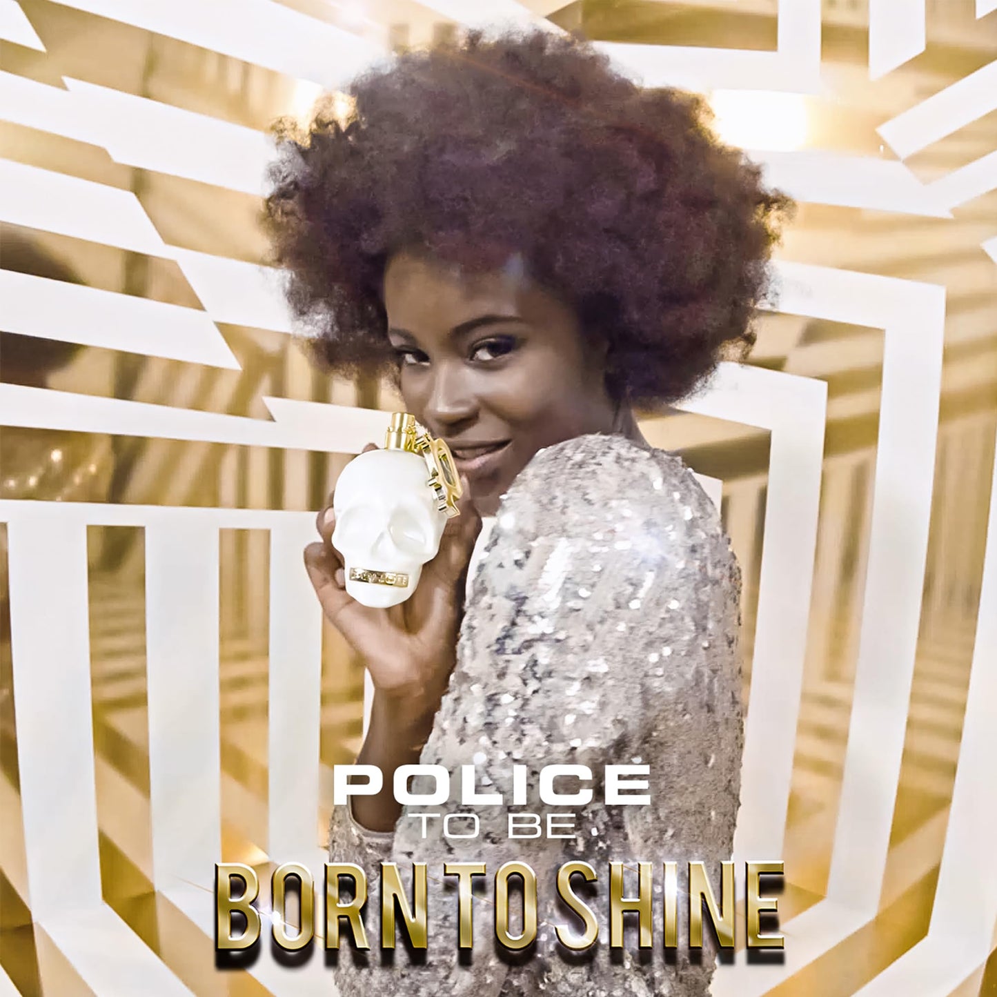 Police To Be Born To Shine - 4.2 oz EDP Spray - Long Lasting Perfume - Intriguing and Magnetic Fragrance - Captivating Amber Vanilla Scent - Jasmine