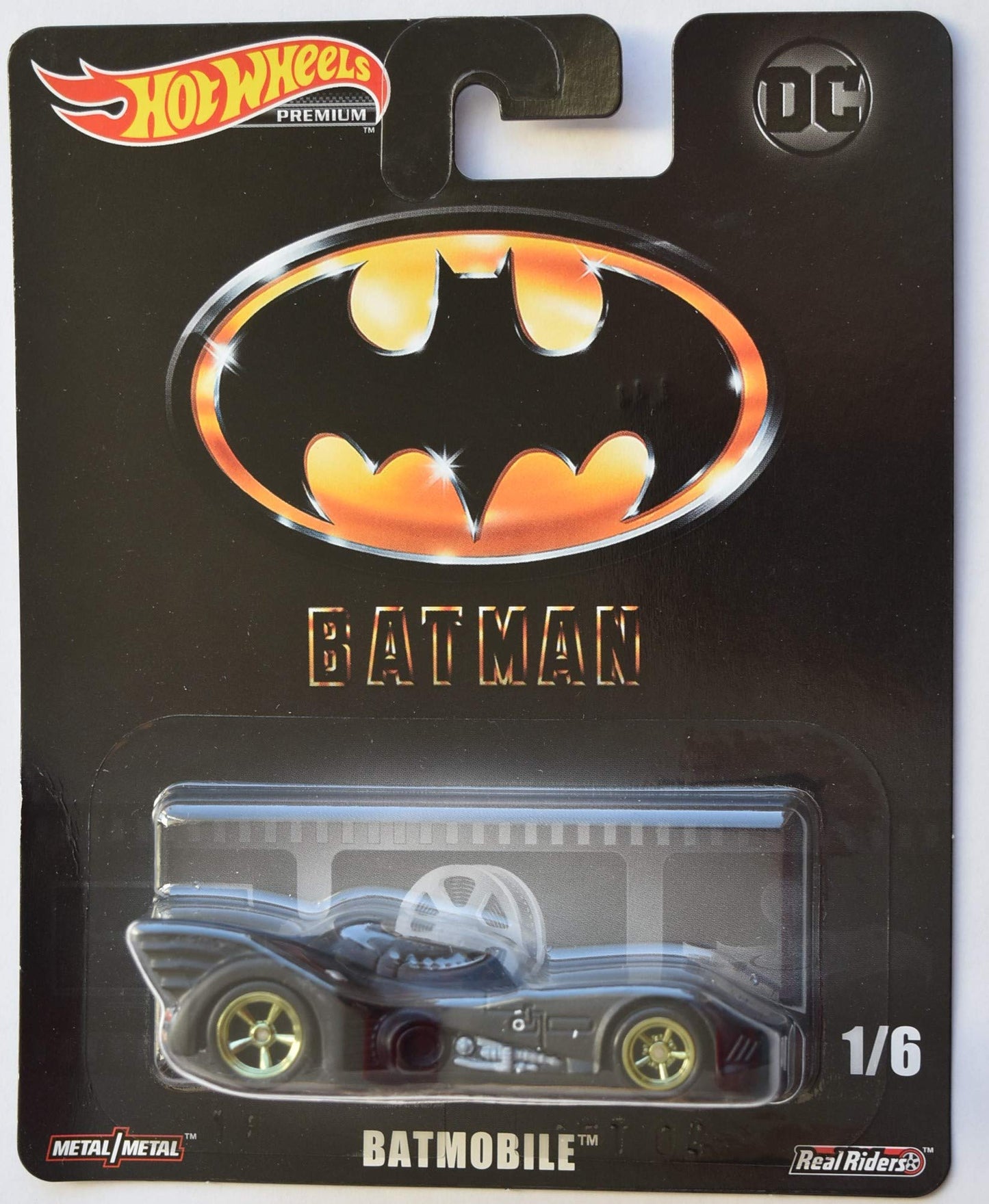 Hot Wheels Batman Premuim, Batmobile #1/6