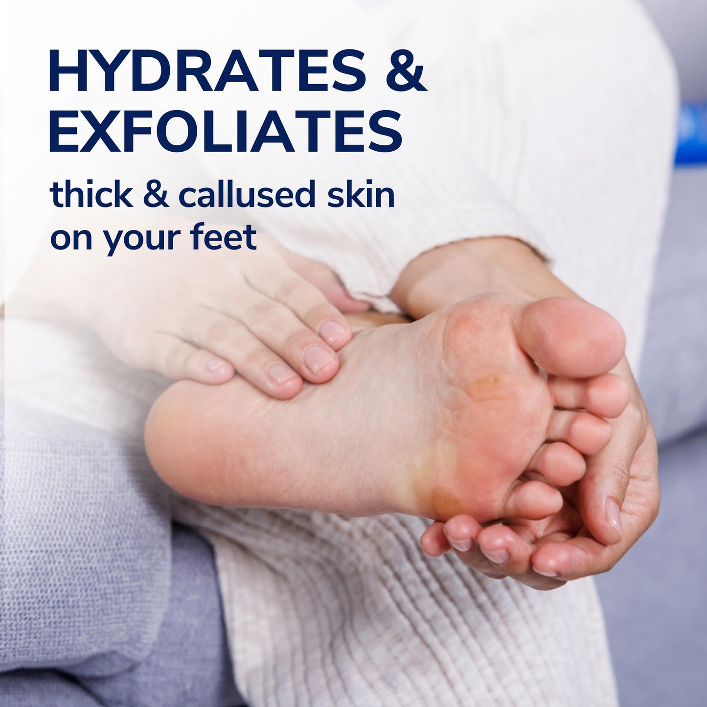 Dr. Scholl's Ultra Exfoliating Foot Lotion 3.5oz – Urea Moisturizer for Dry, Cracked Feet, Heals, Soothes & Smooths for Healthy Skin