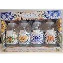 Home & Body Co. Casa Di Fiori Hand Soap Collection Set of 4, 19.5 fl oz (576 mL) Each, Lemon Verbena, Sweet Orange, Coconut Beach, Lavender Rose