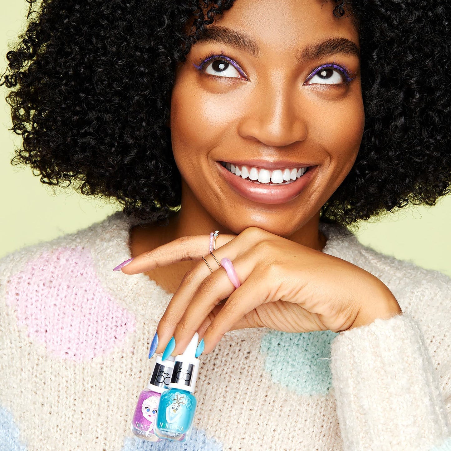 Nailtopia Bio-Sourced Chip Free Nail Lacquer Disney Collection Olaf - Superfood-Infused Polish - Chip Resistant Formula - Quick-Dry, Long Lasting Wear Beauty & Personal Care Nailtopia