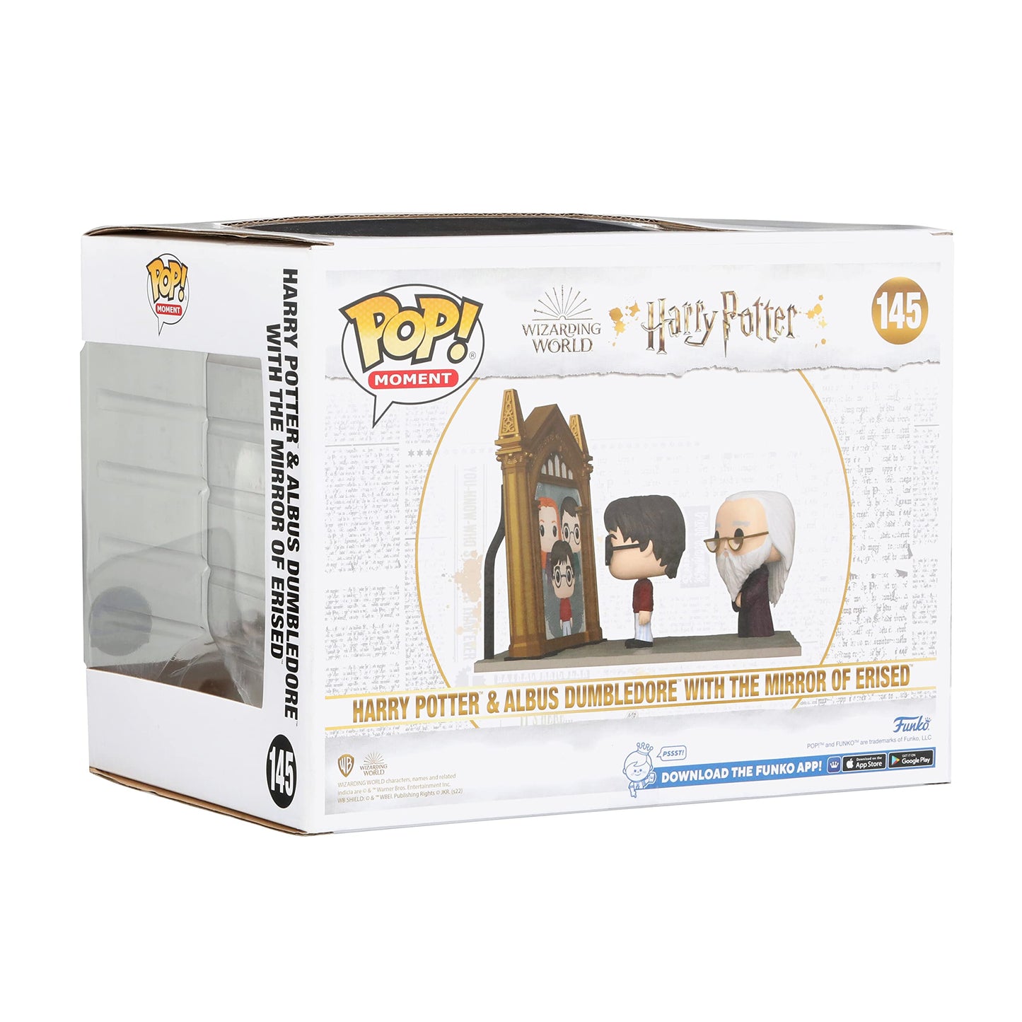 Funko: POP! Moment Harry Potter and Albus Dumbledore with The Mirror Erised, Grow Your Wizarding World Collection Today, Vinyl Collectible, Amazon…