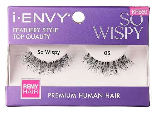 Kiss I Envy So Wispy 03 Lashes, Black