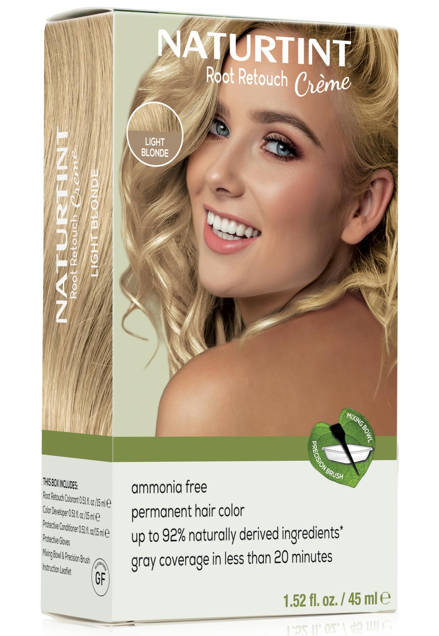 Naturtint Light Blonde Root Retouch Amonie Free, 1.52 FZ