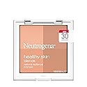 Neutrogena Healthy Skin Blends Powder Blush Makeup Palette, Illuminating Pigmented Blush with Vitamin C & Botanical Conditioners for Blendable