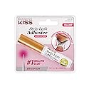 KISS Strip Eyelash Adhesive, Clear 0.176 Oz KPLGL01 (10 Pack)