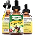 MYVIDAPURE Organic MARACUJA OIL Passion Fruit Certified Organic 100% Natural, Pure WILD GROWTH VIRGIN UNREFINED Brazilian for Skin, Face, Hair, Lip
