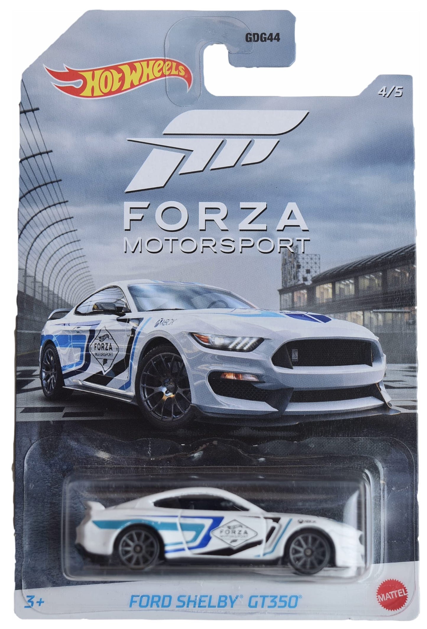 Hot Wheels Ford Shelby GT350 - White 4/5