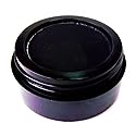 Pure Ziva Black Matte Cake Eyeliner & Pressed Eyeshadow, Water Activated Powder; Gluten & Cruelty Free