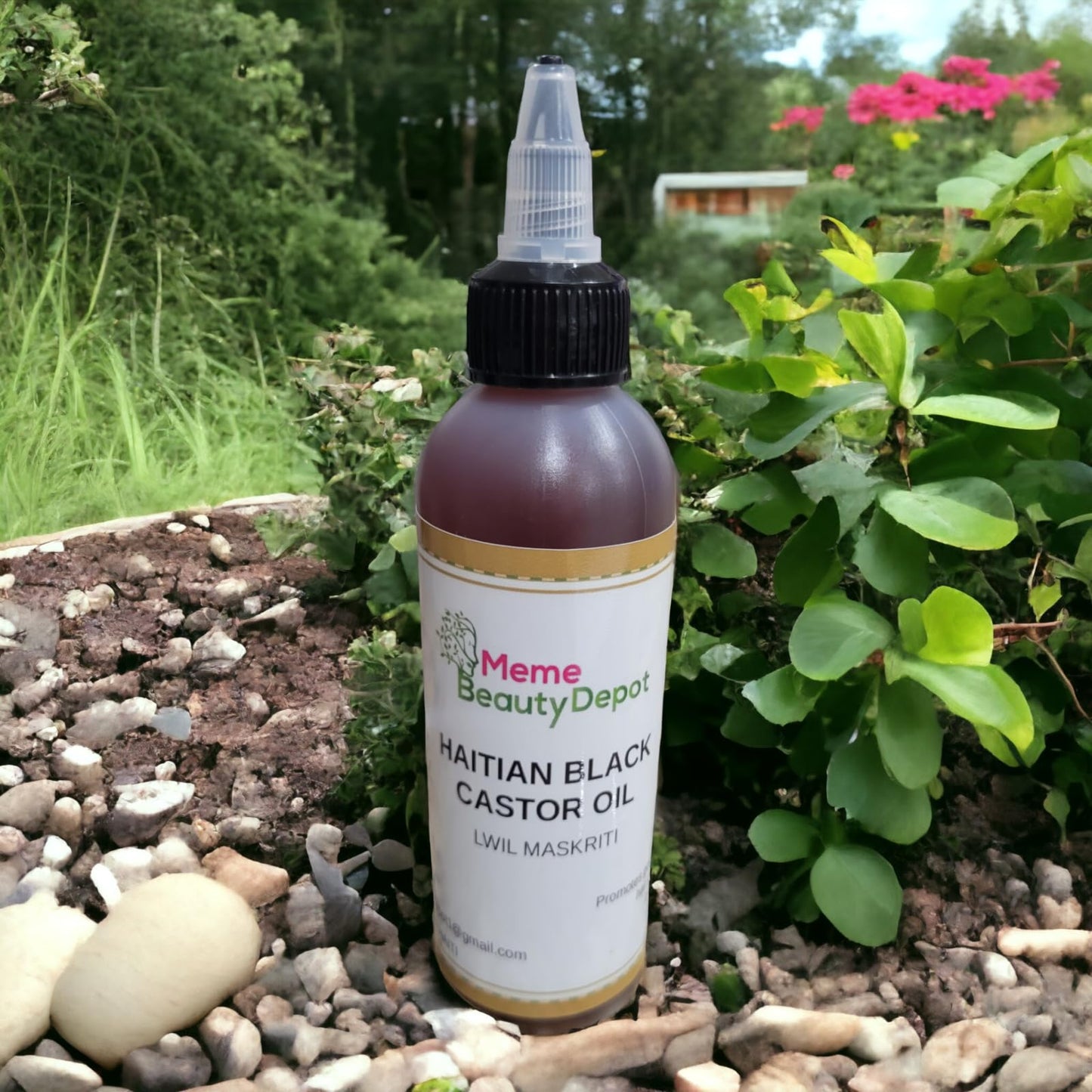 Meme Beauty Depot Haitian Black Castor Oil