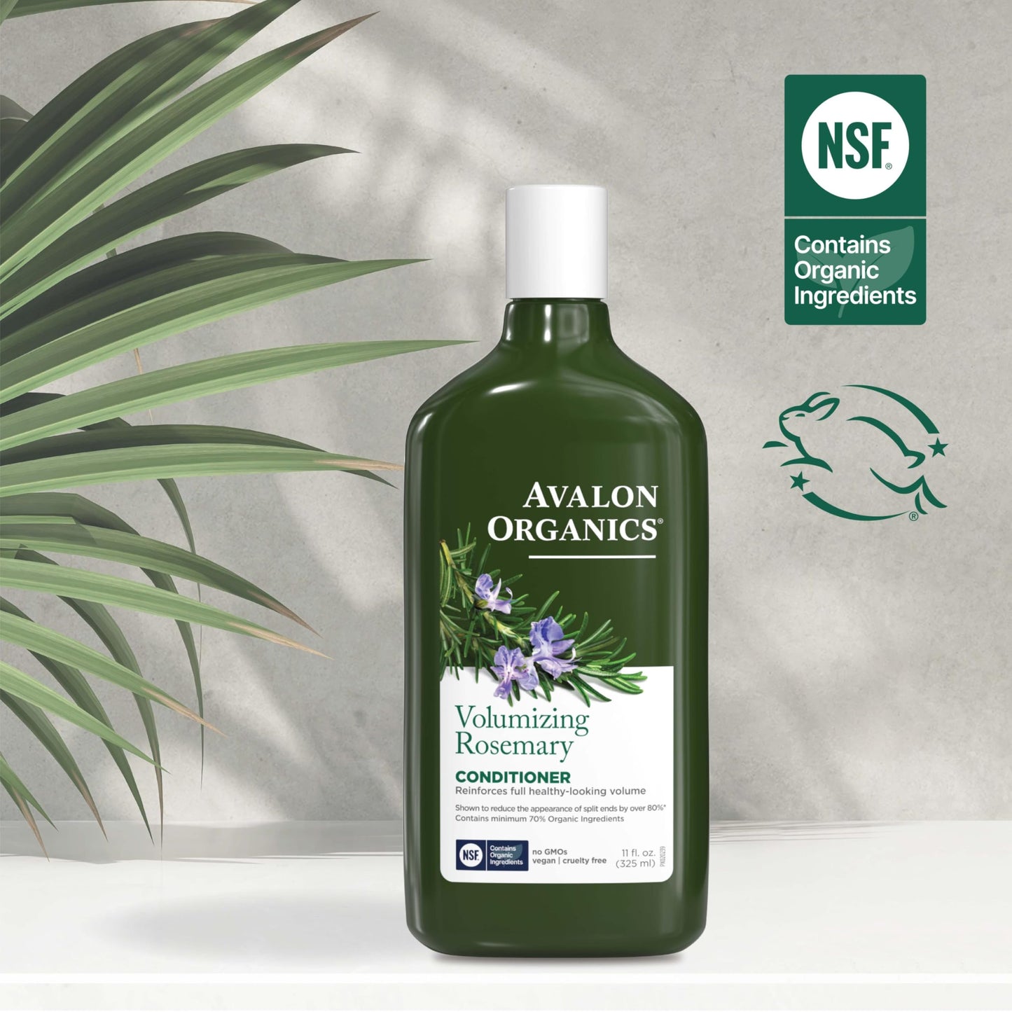Avalon Organics Rosemary Conditioner - Volumizing Haircare to Reinforce Full, Healthy Looking Volume, 11 Oz Beauty and Personal Care Avalon Organics